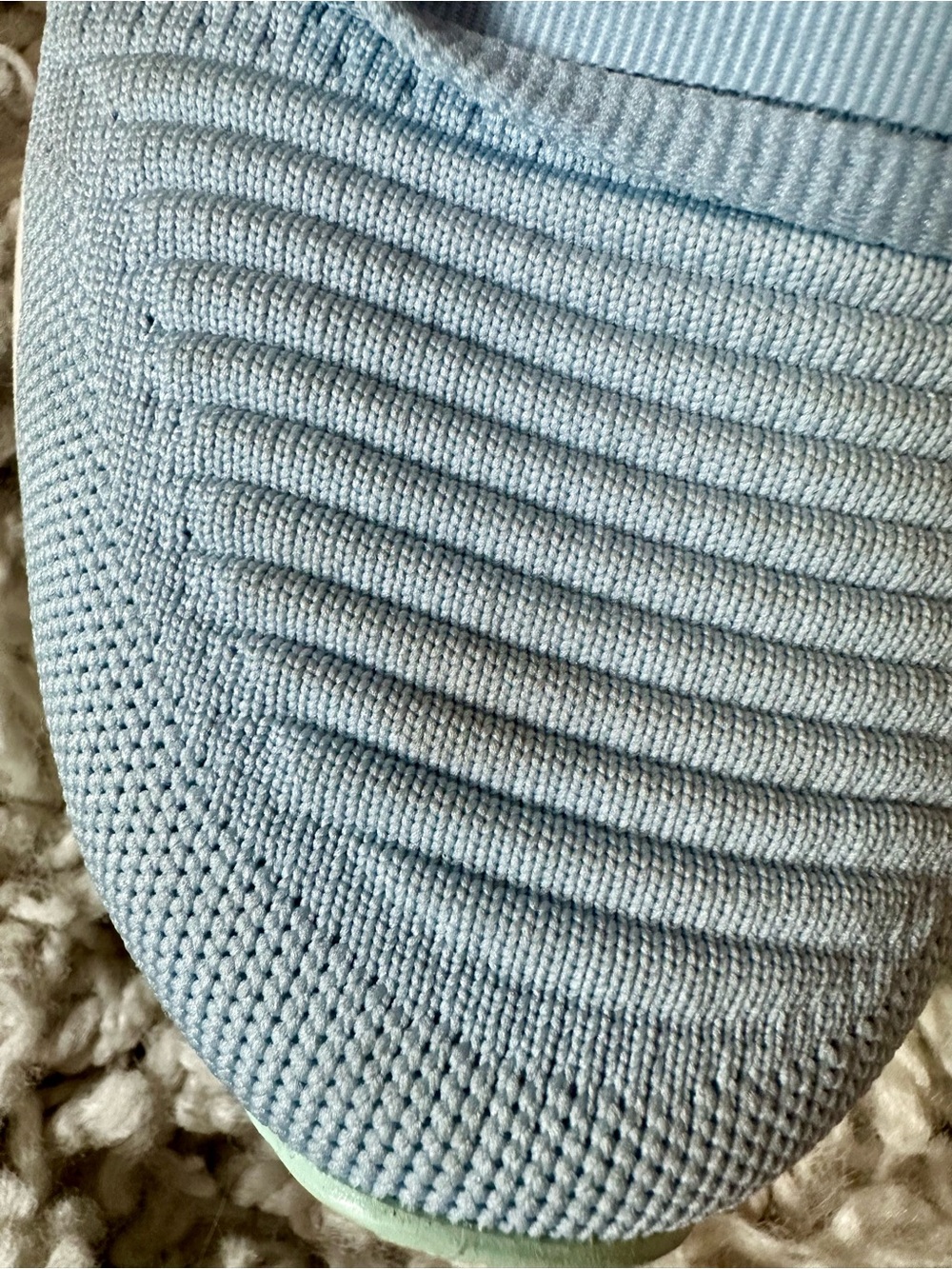 KURU Women's Light Blue Knit Athletic Sneakers for Plantar Fasciitis size 8.5 - Picture 9 of 9